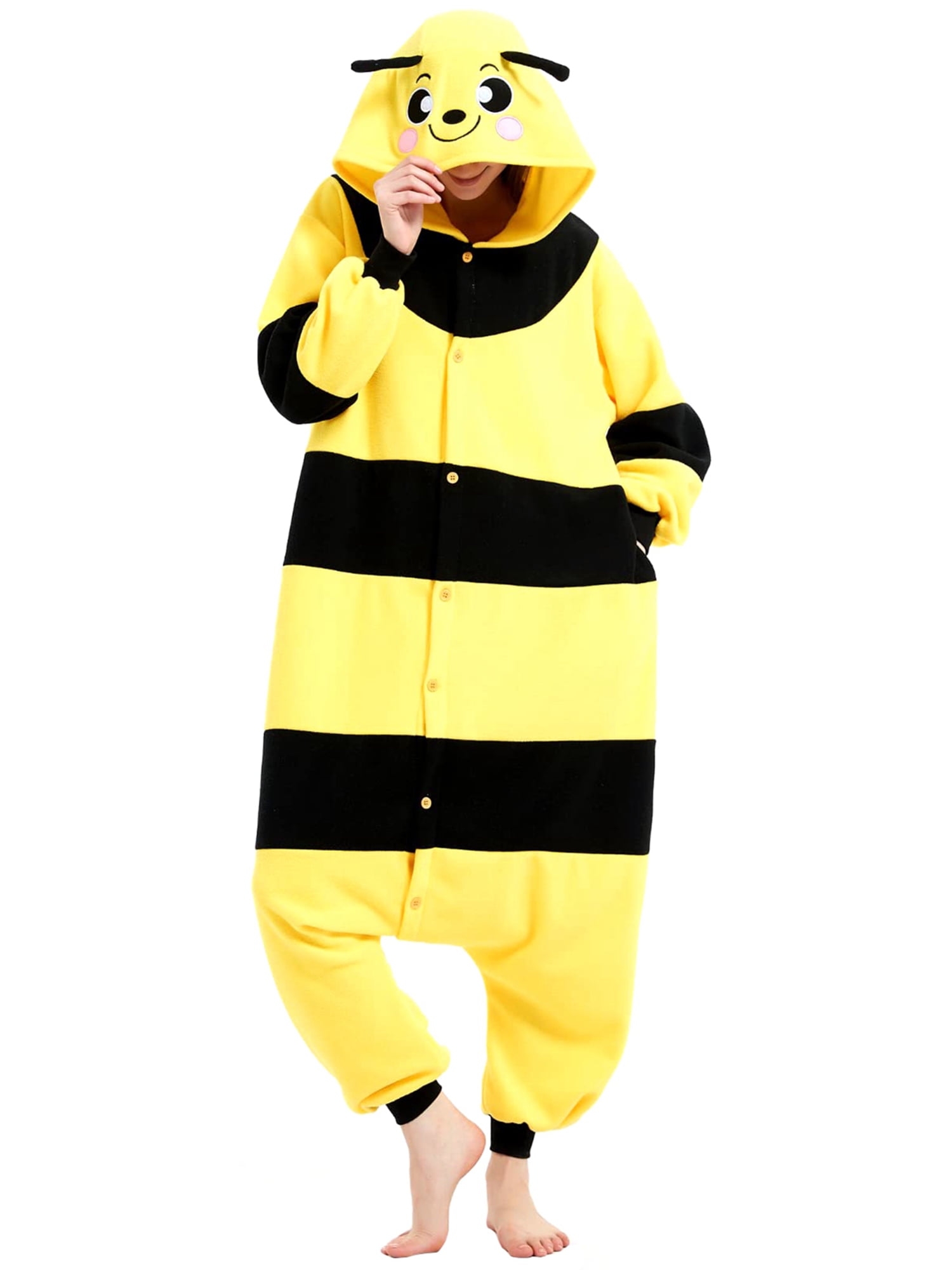 Halloween Onesie Adult Pajamas Cosplay Animal Homewear Sleepwear Jumpsuit Costume for Women Men
