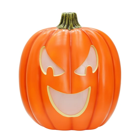 Light Activated Jack-o'-Lantern Decoration, Orange, 22", Halloween by Way To Celebrate