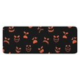 thumbnail image 1 of Halloween Orange Spooky Faces Kitchen Rug Mat,Kitchen Runner Rugs Non Skid Washable,Decorative Kitchen Floor Mats for Kitchen,Sink,Laundry,17"x47.2", 1 of 7