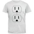 thumbnail image 1 of Halloween Outlet Costume White Adult T-Shirt - Medium, 1 of 1
