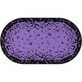 thumbnail image 1 of Halloween Oval Tablecloth 60×102 Inch,Halloween Purple Tablecloths Halloween Bat Washable Table Cover, Halloween Decoration Table Cloths for Party Picnic Dinner Table Decor, 1 of 1