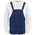 thumbnail image 1 of Halloween Overalls Costume All Over Adult Long Sleeve T-Shirt, 1 of 2