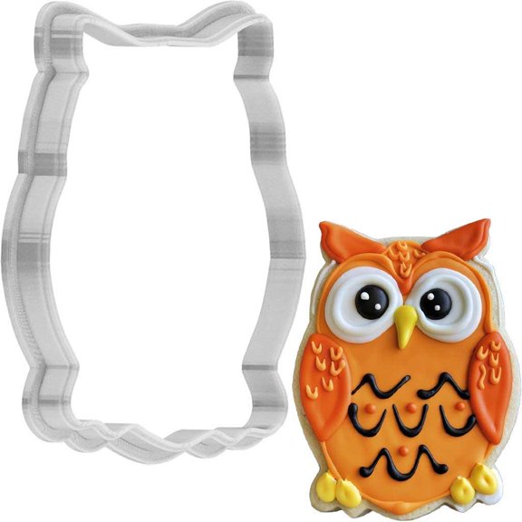 Halloween Owl Cookie Cutter 4 Inch Made in USA by WONDERTORY
