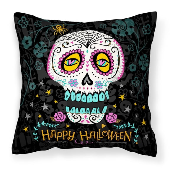 Halloween Painting Fabric Decorative Pillow