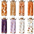 thumbnail image 1 of Halloween Pajama Pants Women Cute Funny Pumpkin Ghost Print Flannel Pajamas Casual Elastic Waist Sleep Lounge Pants Fall Pajamas, 1 of 4