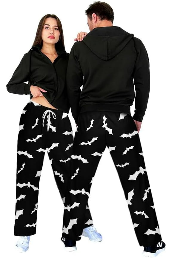 Halloween Pajama Pants Women Men Couples Halloweens Pjs Pants Unisex Funny Pajama Bottom Sleepwear for Party