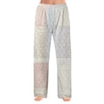 thumbnail image 1 of Halloween Pajama Pants Women with Pumpkin Pattern Long Sleep Pants | Stretch Elastic Waist Wide Leg Loungewear Cozy Spooky-Season Everyday Bottoms Beige XXL, 1 of 9