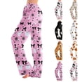 thumbnail image 1 of Halloween Pajama Pants for Women Lounge Pant Loose Pj Bottoms, 1 of 9