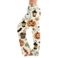 thumbnail image 1 of Halloween Pajamas Women Stretch Lounge Pants Comfy Pjs Sleep Bottoms Soft Pajama Pants Cute Trousers Loose Pants, 1 of 5