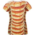 thumbnail image 1 of Halloween Pancakes and Syrup Breakfast Costume All Over Womens T Shirt Multi MD, 1 of 2