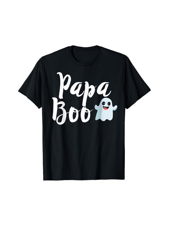 Halloween Papa Boo Family Ghost Dad Gift Everyday Graphic For Special Events T-Shirt, Size S-5XL