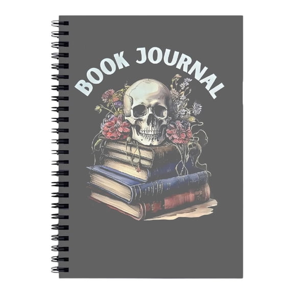 Halloween Paper Journal Reading Tracking Notebook Twin Coil Binding Planner For Plan Schedules Management 148x210mm