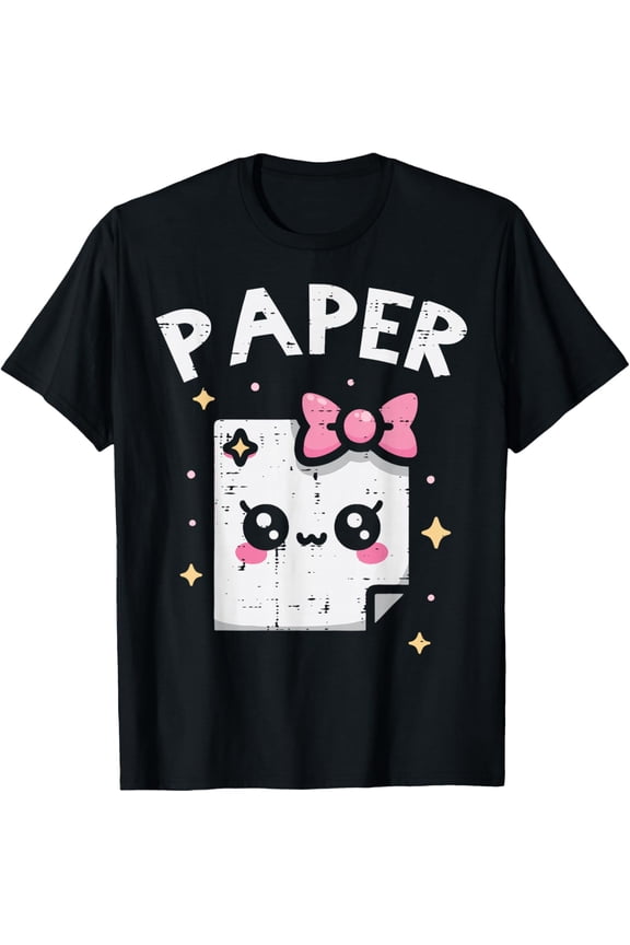 Halloween Paper Scissors Rock Matching Costume Women T-Shirt