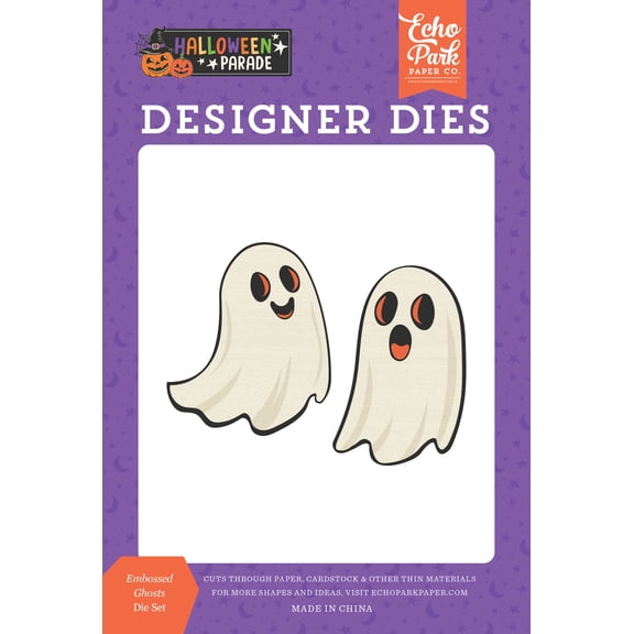 Halloween Parade: Embossed Ghosts Large Die Set