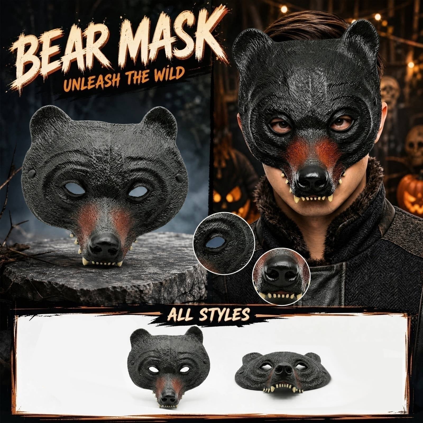 Scary Bear Mask