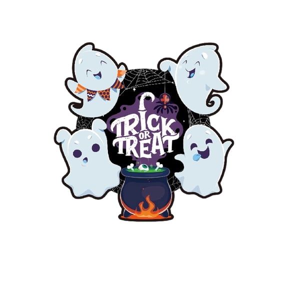 Halloween Party Backdrop for Vehicle Trunk Decor, Polyester Rear Door Banner for Trunk Display and Photo Booth