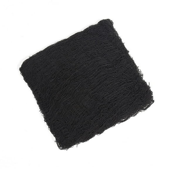 Halloween Party Decoration, Black Gauze Fabric, Spooky Haunted Atmosphere Cloth, Lightweight Durable Halloween Festival Accessory