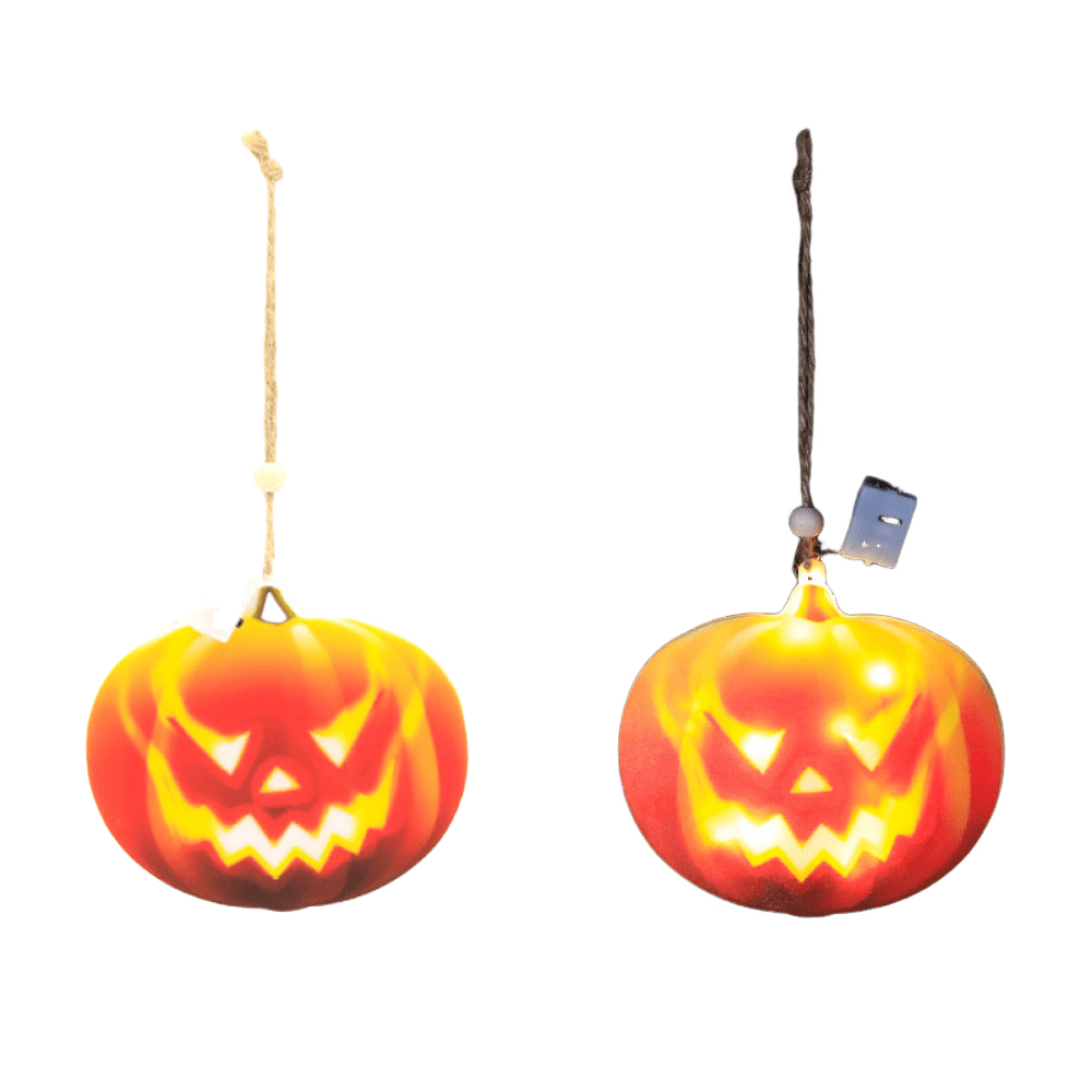 Halloween Party Decoration Hanging Lights String Demon Skull Headlights