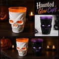 thumbnail image 1 of Halloween Party Decorations 3D Halloween Skull Plastic Cup Creepy Halloween Decorations Black Halloween Decor for Halloween Party Supplies Spooky Drinking Tumbler Gift for Holiday, 1 of 9