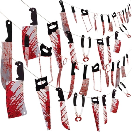 Halloween Party Decorations Banner, 40 Pcs
