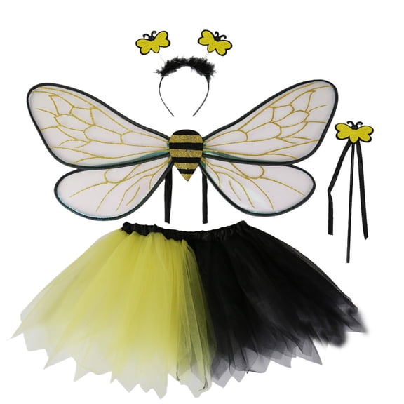 Halloween Party Decorations Holiday Party Masquerade COS Dress Up Insect For Girls Women Sparkly Assistant With Elastic Shoulder Straps