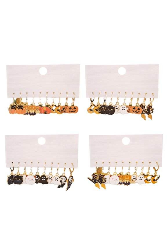 Halloween Party Ear Rings Accessory Comfortable Drop Earrings for Adults