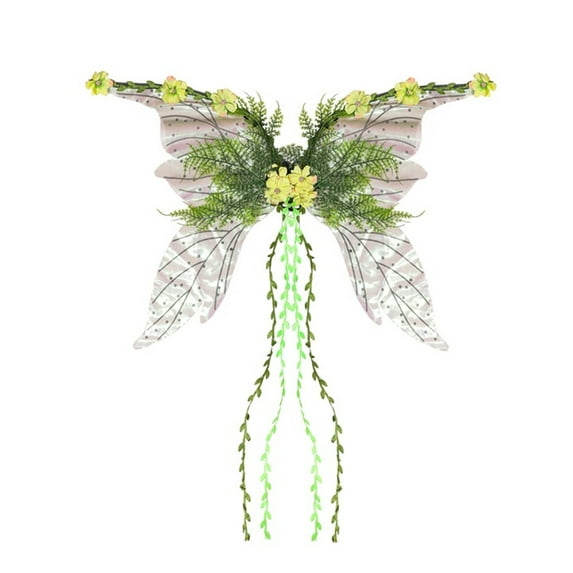 Halloween Party Essentials, Thin Cicada Wing Set Adjustable Costume Accessory for Halloween Dress Up Party Performance