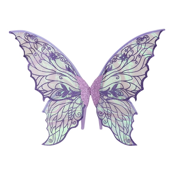 Halloween Party Masquerade Butterfly Wing, Simulation Fairy Wing Prop for Dress Up, Costume Accessory for Halloween Party and Cosplay