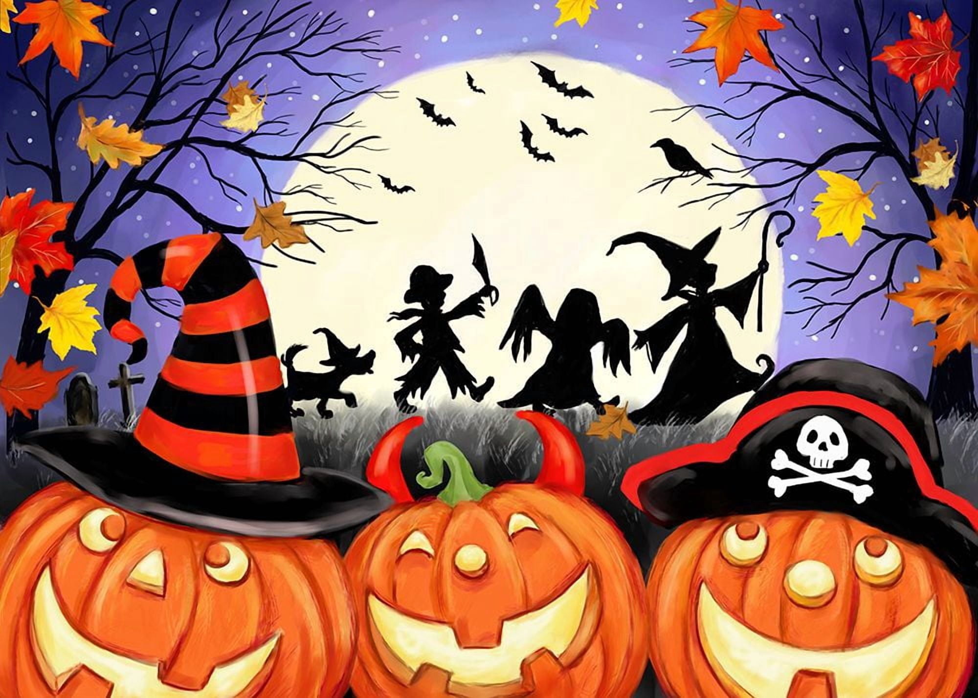 Halloween Party Poster Print - MAKIKO (24 x 18) - Walmart.com
