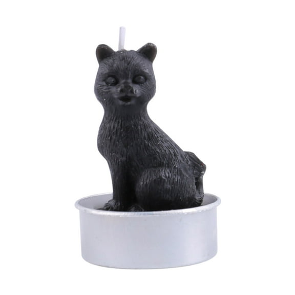 Halloween Party Pumpkin Skull Black Cats Lights Tabletop Signs 3 Pc