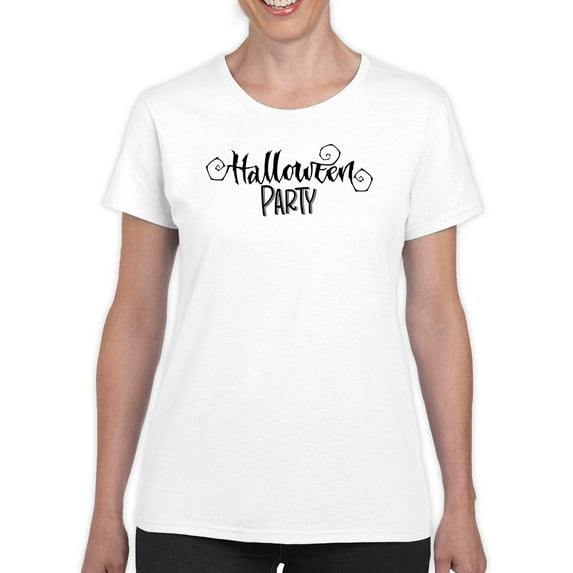 Halloween Party T-Shirt Women -Image by Shutterstock, Female 4X-Large