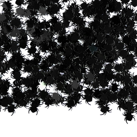 Halloween Party Table Scatter Confetti - Black Spider Spider Webs Confetti Trick or Treat Party Sprinkles Confetti Decorations, 75g