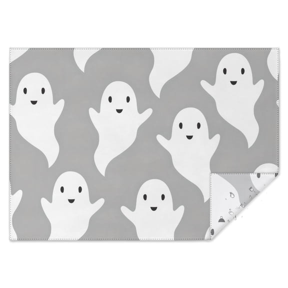 Halloween Party Tablecloth Rectangular Waterproof Spider Cobweb Autumn Trick Treat60x84 inchesHalloween Table Cloth Holiday Gifts