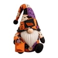 thumbnail image 1 of Halloween Patchwork Gnome DIY Craft Kit, Handmade Sewing Plush Gnome Ornament, DIY Holiday Decor Set for Halloween Home Party Gift, 1 of 5