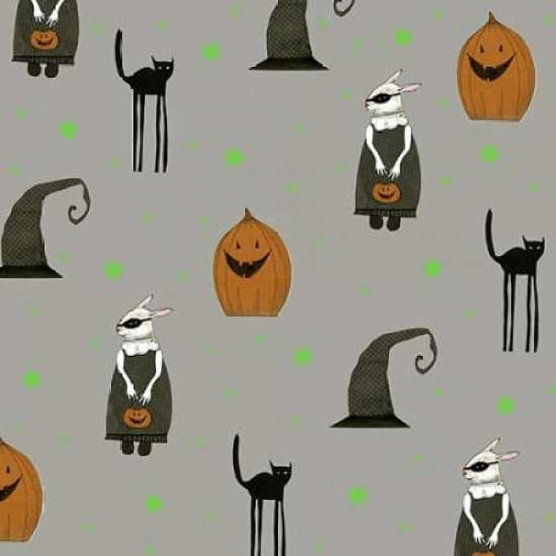 Halloween Pattern Canvas Art - Sarah Ogren (24 x 24)