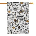 thumbnail image 1 of Halloween Pattern Fall Garden Flags 28"x40" Double Side,Small Yard Flags for Outside,Outdoor Fall Decor,Autumn Funny Garden Flag Yard Decoration, 1 of 5