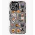thumbnail image 1 of Halloween Pattern Grey GA7402 Phone Case for iPhone 11 to 17 Pro Max, 1 of 2