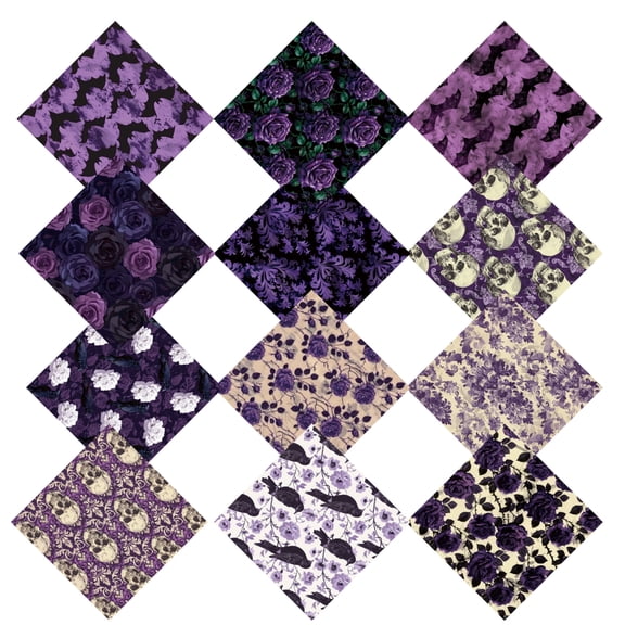Halloween Pattern Paper Pad 15 x 15 cm Scrapbook Paper Set for Card Making Journaling Collage DIY Craft Sheets