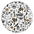 thumbnail image 1 of Halloween Pattern Round Fitted Tablecloth with Elastic Edge,Dining Table Cover Waterproof,Outdoor Round Tablecloth for Camping,Dining,Indoor and Outdoor, 1 of 7