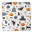 thumbnail image 1 of Halloween Pattern Square Fitted Tablecloth with Elastic Edge,Square Table Cover,Washable Elastic Table Cover for Home Kitchen Party Decor 36"x36", 1 of 6