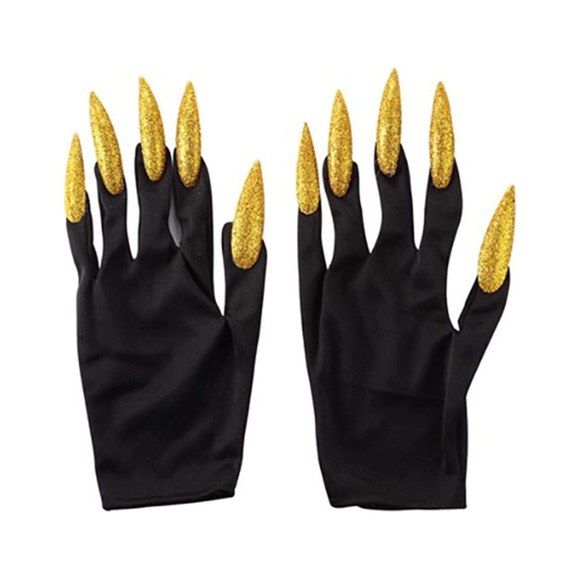 Halloween Paw Gloves Creepy Long Fingernails Witch Gloves Halloween ...