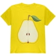 thumbnail image 1 of Halloween Pear Slice Costume Youth T Shirt Yellow YXL, 1 of 1