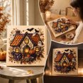 thumbnail image 1 of Halloween Pearl Art Kit Painting Set Plastic Complete Kit for Fall Home Decor Wall Art Crafts Seasonal Gifts by MPOISVA, 1 of 8