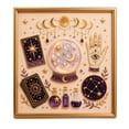 thumbnail image 1 of Halloween Pearl Sticker DIY Craft Kit Spooky Ghost Party Decoration Set Beaded Art Ornament Creative Activity Project Supplies for Adults Kids Home Decor,A, 1 of 8