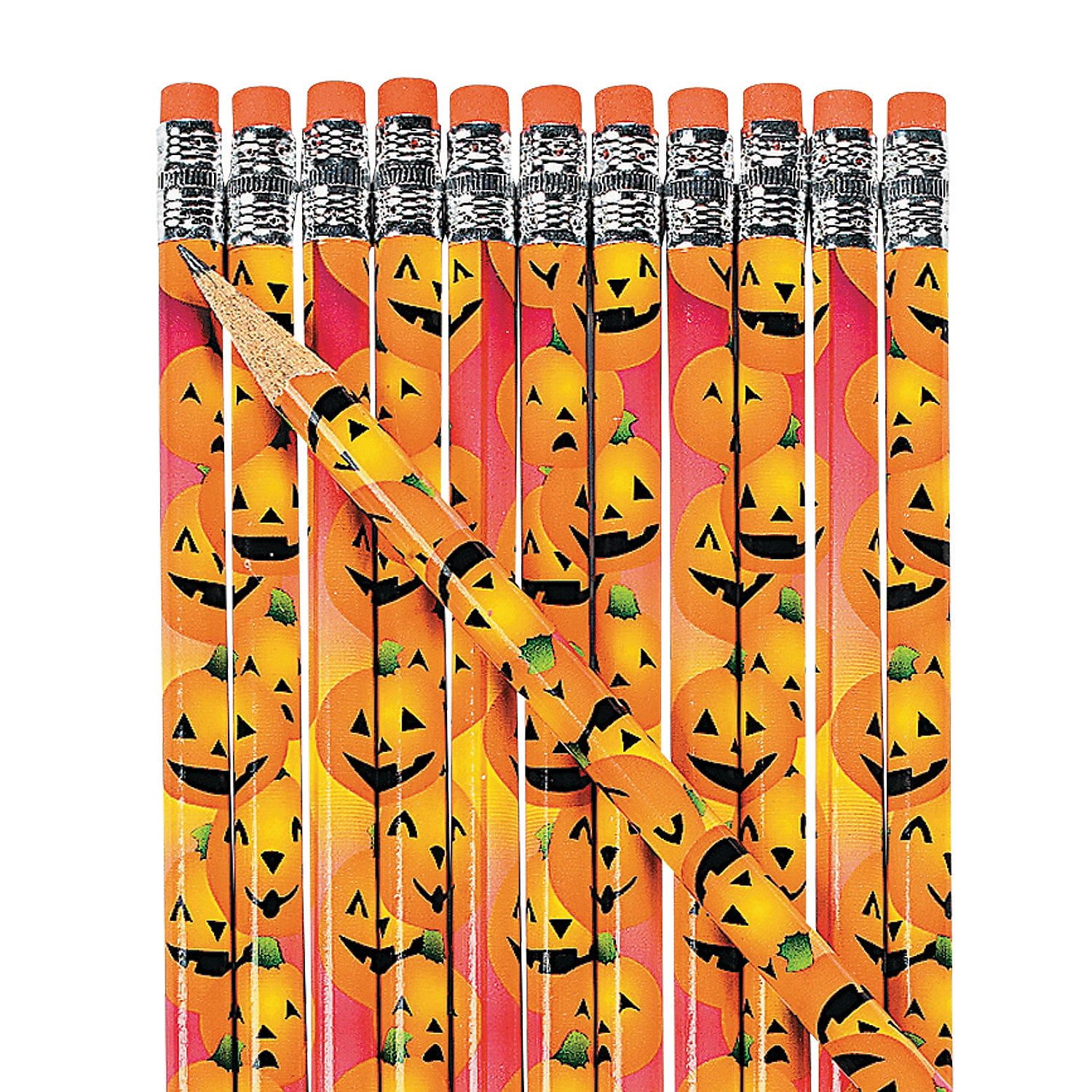 Halloween Pencils (2Dz) - Stationery - 24 Pieces