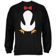 thumbnail image 1 of Halloween Penguin Costume Black Adult Sweatshirt - Small, 1 of 1