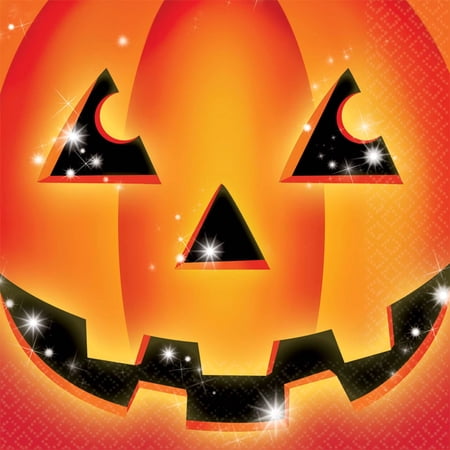 Jack O' Lantern Party Impressions Disposable Napkins