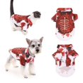 thumbnail image 1 of Halloween Pet Bloody Costume Funny Dog Cat Two Leg Outfit Apparel Spooky Holiday Party Cosplay Prop for Puppy Kitten Fancy Dress Display Gift, 1 of 9
