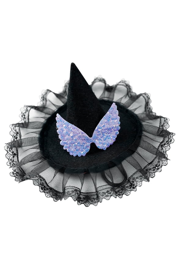 Halloween Pet Costume, Halloween Pet Hat Witch hat, Cat Puppy Dog Halloween Party Costume Accessories