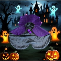 Halloween Pet Costume Witch Cape for Dogs Cats Halloween Party Outfit Cute Pet Apparel